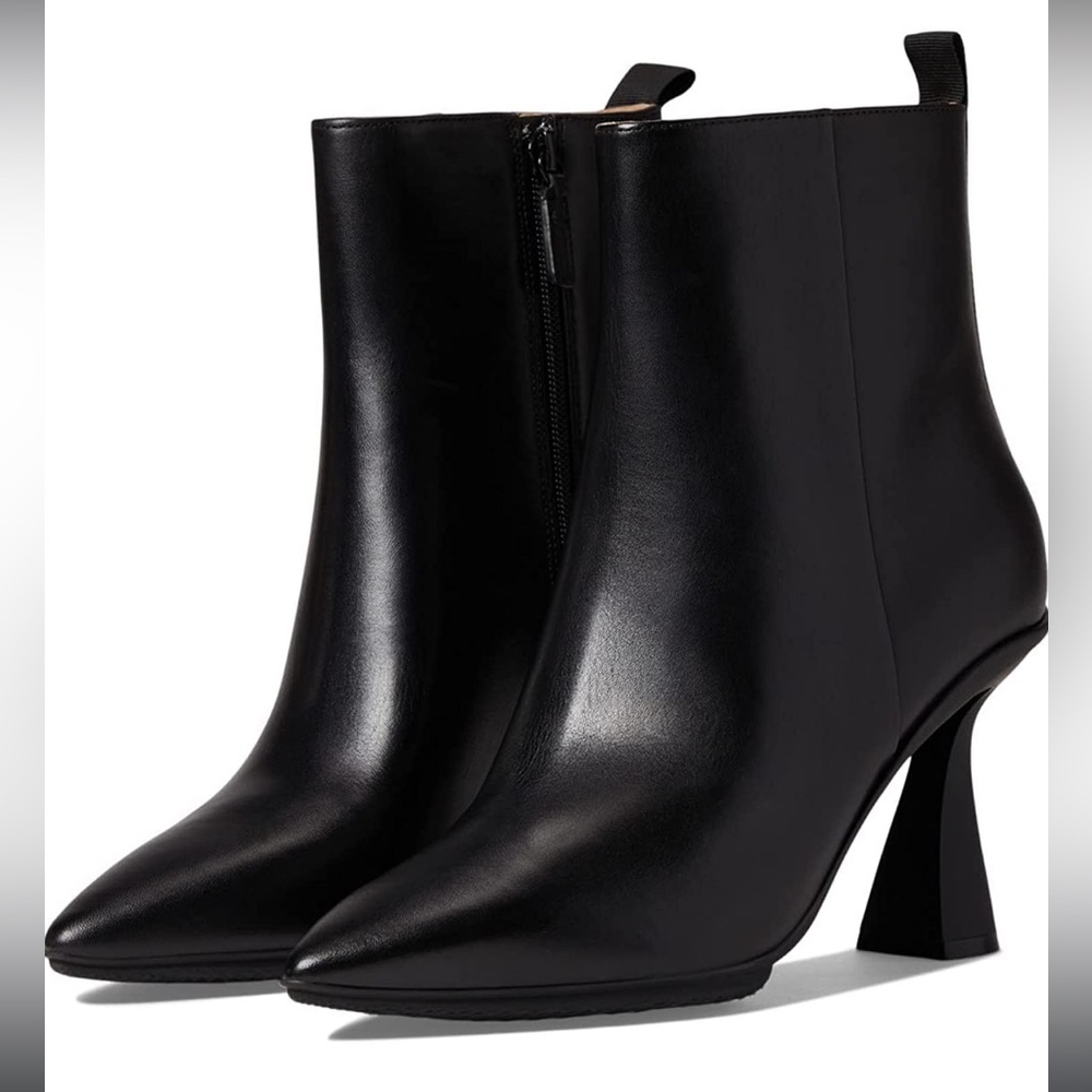 Cole Haan Women’s Grand Ambition York Pointed Toe High Heel Booties Black Size 9